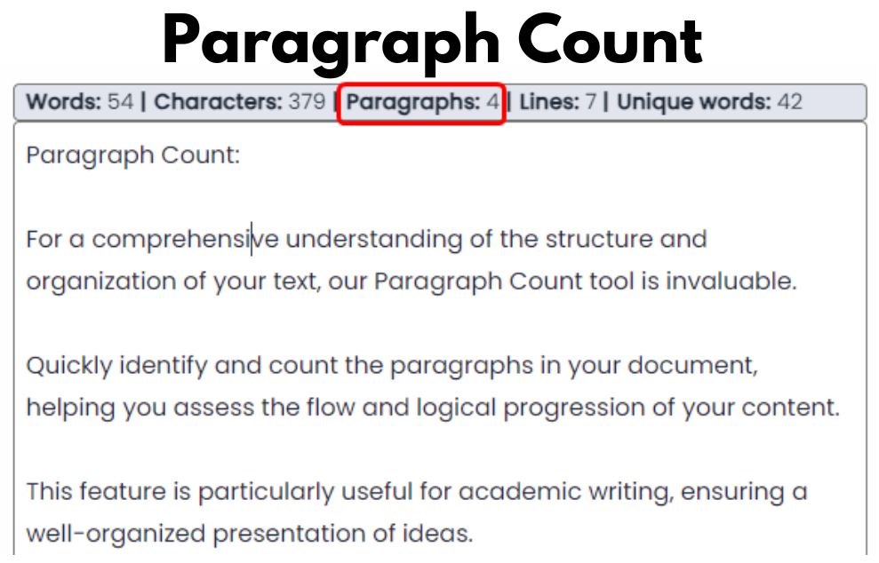 Paragraph Counter Tool